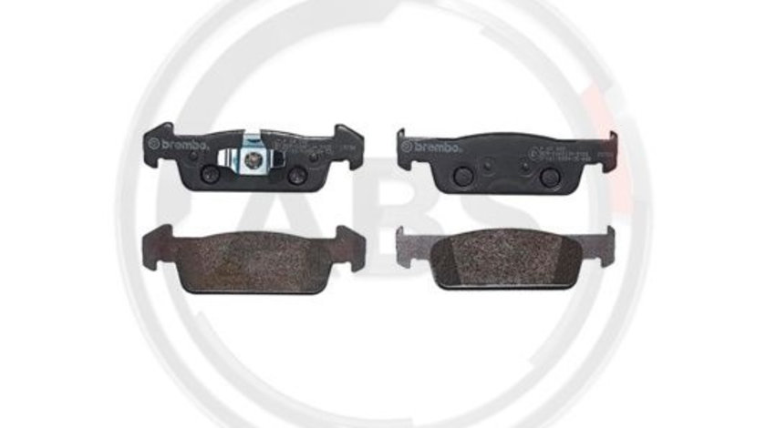 Set placute frana,frana disc punte fata (P68060 ABS) DACIA,RENAULT