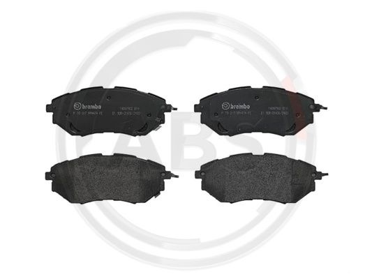 Set placute frana,frana disc punte fata (P78017 ABS) SUBARU