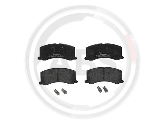 Set placute frana,frana disc punte fata (P79010 ABS) SUZUKI