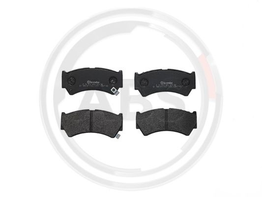 Set placute frana,frana disc punte fata (P79013 ABS) SUZUKI
