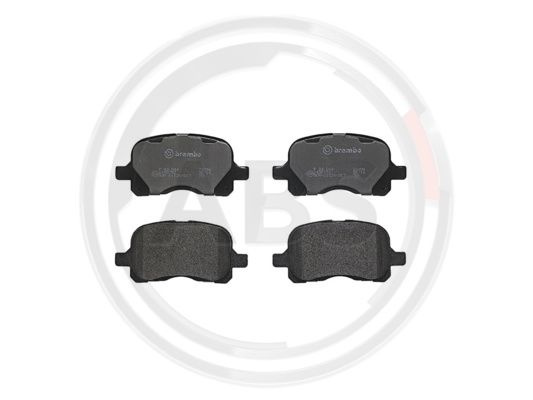 Set placute frana,frana disc punte fata (P83044 ABS) TOYOTA