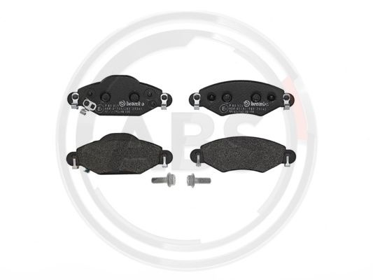 Set placute frana,frana disc punte fata (P83053 ABS) TOYOTA