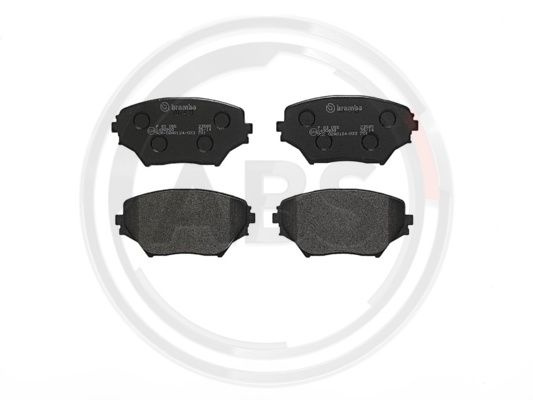 Set placute frana,frana disc punte fata (P83055 ABS) TOYOTA