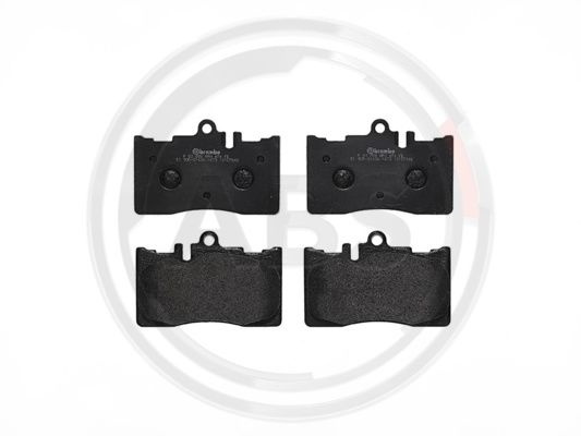 Set placute frana,frana disc punte fata (P83058 ABS) LEXUS