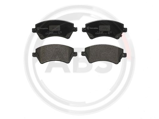 Set placute frana,frana disc punte fata (P83064 ABS) TOYOTA