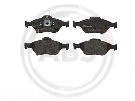 Set placute frana,frana disc punte fata (P83085 ABS) DAIHATSU,TOYOTA