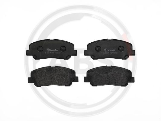 Set placute frana,frana disc punte fata (P83099 ABS) TOYOTA