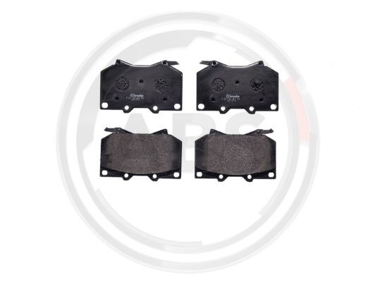 Set placute frana,frana disc punte fata (P83108 ABS) TOYOTA
