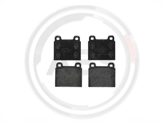 Set placute frana,frana disc punte fata (P85002 ABS) PORSCHE,VW