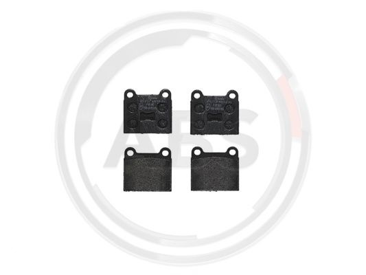 Set placute frana,frana disc punte fata (P85003 ABS) AUDI,VW