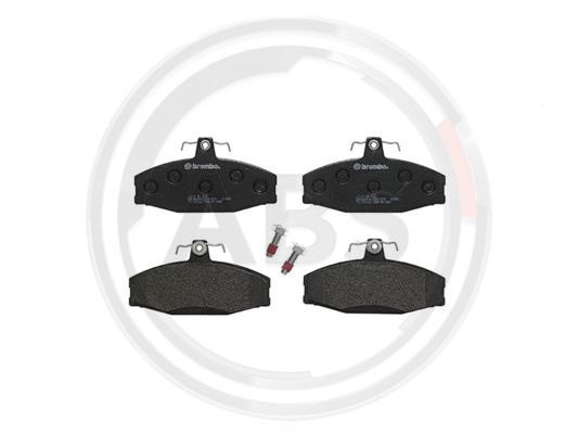 Set placute frana,frana disc punte fata (P85022 ABS) SKODA,VW