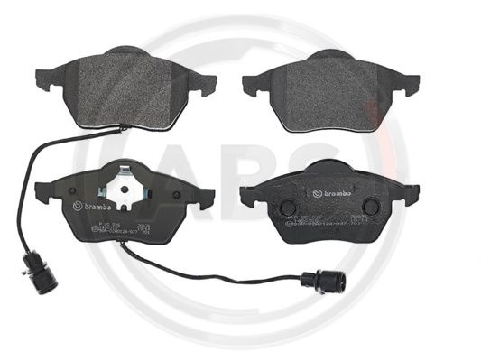 Set placute frana,frana disc punte fata (P85026 ABS) AUDI