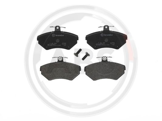 Set placute frana,frana disc punte fata (P85042 ABS) AUDI,VW
