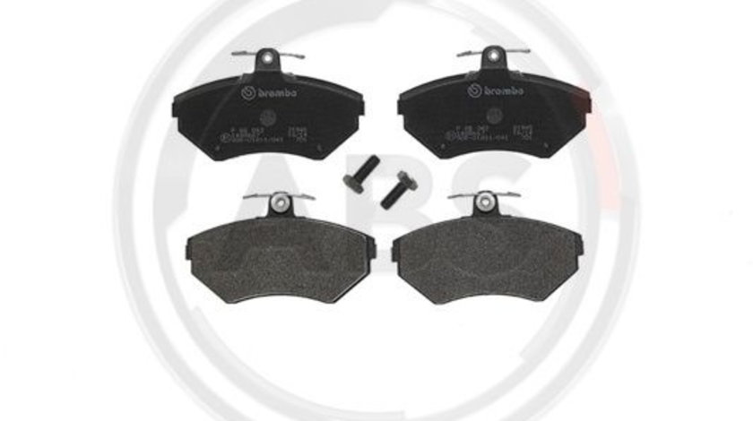 Set placute frana,frana disc punte fata (P85042 ABS) AUDI,VW