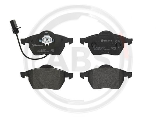 Set placute frana,frana disc punte fata (P85060 ABS) FORD,SEAT,VW