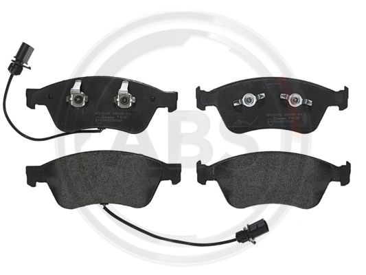Set placute frana,frana disc punte fata (P85087 ABS) AUDI