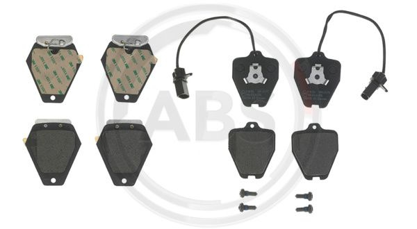Set placute frana,frana disc punte fata (P85096 ABS) AUDI