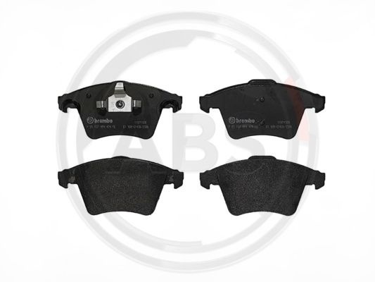 Set placute frana,frana disc punte fata (P85107 ABS) VW