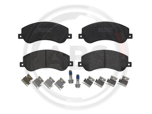 Set placute frana,frana disc punte fata (P85115 ABS) VW