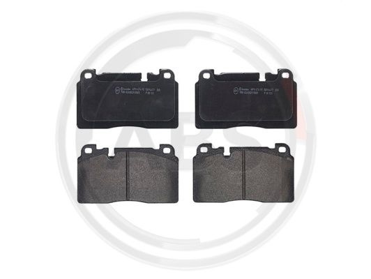Set placute frana,frana disc punte fata (P85133 ABS) AUDI