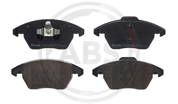 Set placute frana,frana disc punte fata (P85148 ABS) AUDI,SEAT,VW