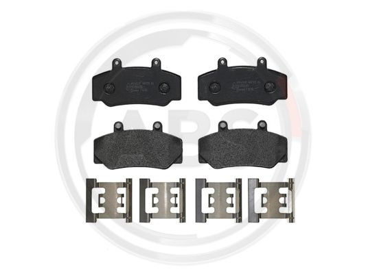 Set placute frana,frana disc punte fata (P86006 ABS) UMM,VOLVO