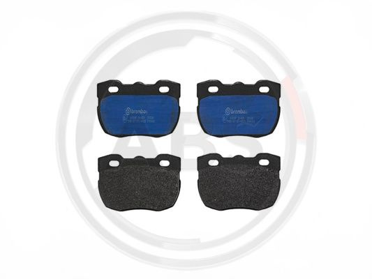 Set placute frana,frana disc punte fata (P99001 ABS) LAND ROVER,METROCAB