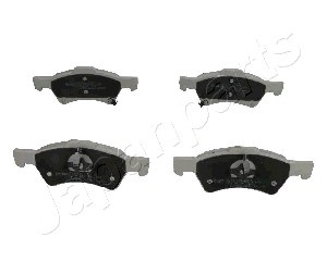 Set placute frana,frana disc punte fata (PA002AF JAPANPARTS) CHRYSLER,DODGE