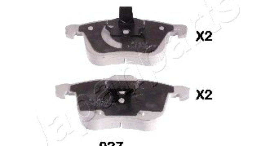 Set placute frana,frana disc punte fata (PA027AF JAPANPARTS) CADILLAC,OPEL,SAAB