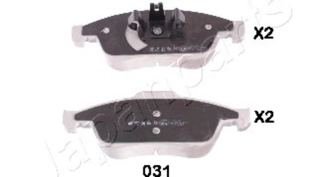 Set placute frana,frana disc punte fata (PA031AF JAPANPARTS) DACIA,NISSAN,RENAULT