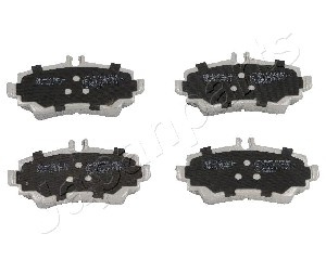 Set placute frana,frana disc punte fata (PA0501AF JAPANPARTS) MERCEDES-BENZ