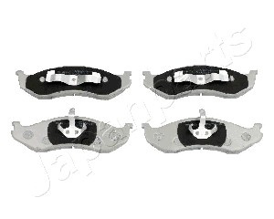 Set placute frana,frana disc punte fata (PA057AF JAPANPARTS) JEEP,KIA