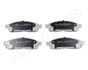 Set placute frana,frana disc punte fata (PA128AF JAPANPARTS) NISSAN