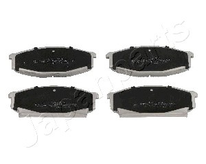 Set placute frana,frana disc punte fata (PA132AF JAPANPARTS) NISSAN
