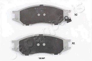 Set placute frana,frana disc punte fata (PA150AF JAPANPARTS) NISSAN