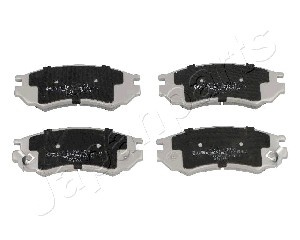 Set placute frana,frana disc punte fata (PA197AF JAPANPARTS) NISSAN