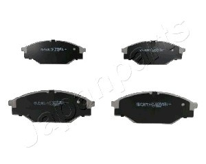 Set placute frana,frana disc punte fata (PA247AF JAPANPARTS) TOYOTA,VW
