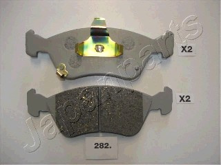 Set placute frana,frana disc punte fata (PA282AF JAPANPARTS) TOYOTA
