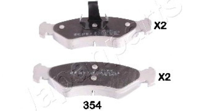 Set placute frana,frana disc punte fata (PA354AF JAPANPARTS) FORD,MAZDA