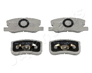 Set placute frana,frana disc punte fata (PA517AF JAPANPARTS) MITSUBISHI