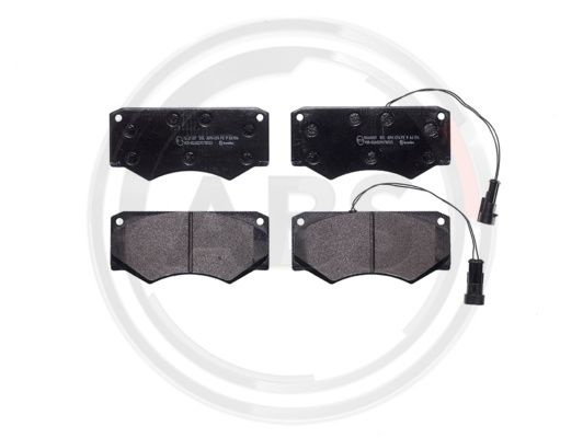 Set placute frana,frana disc punte fata (PA6016 ABS) IVECO