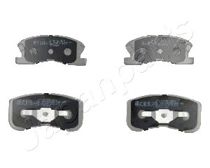 Set placute frana,frana disc punte fata (PA615AF JAPANPARTS) DAIHATSU