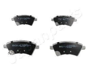 Set placute frana,frana disc punte fata (PA801AF JAPANPARTS) FIAT,SUZUKI