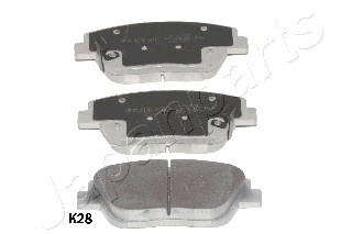 Set placute frana,frana disc punte fata (PAK28AF JAPANPARTS) HYUNDAI,KIA