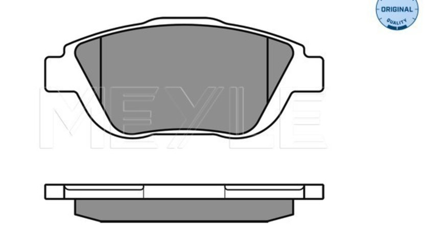 Set placute frana,frana disc punte fata (0252488318 MEYLE) Citroen,DS,OPEL,PEUGEOT,VAUXHALL