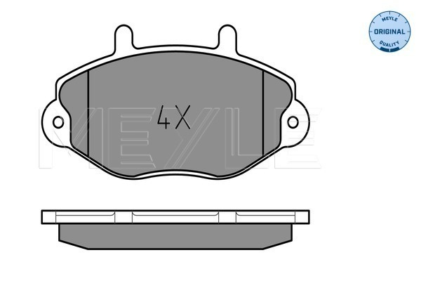 Set placute frana,frana disc punte fata (0252146918 MEYLE) FORD