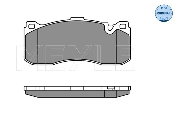 Set placute frana,frana disc punte fata (0252431617 MEYLE) BMW,MINI