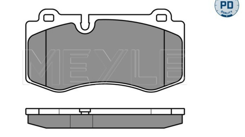 Set placute frana,frana disc punte fata (0252396018PD MEYLE) MERCEDES-BENZ