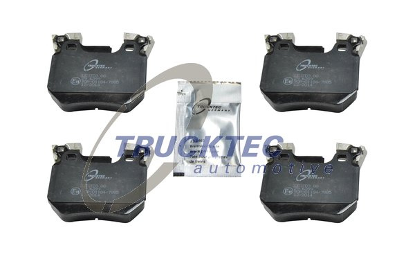 Set placute frana,frana disc puntea spate (0835043 TRUCKTEC) BMW
