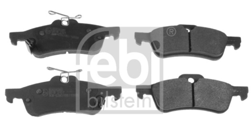 Set placute frana,frana disc puntea spate (116283 FEBI BILSTEIN) DAIHATSU,HONDA,TOYOTA